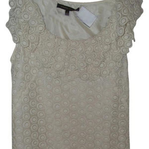 Crochet embroidered designer sleeveless dress